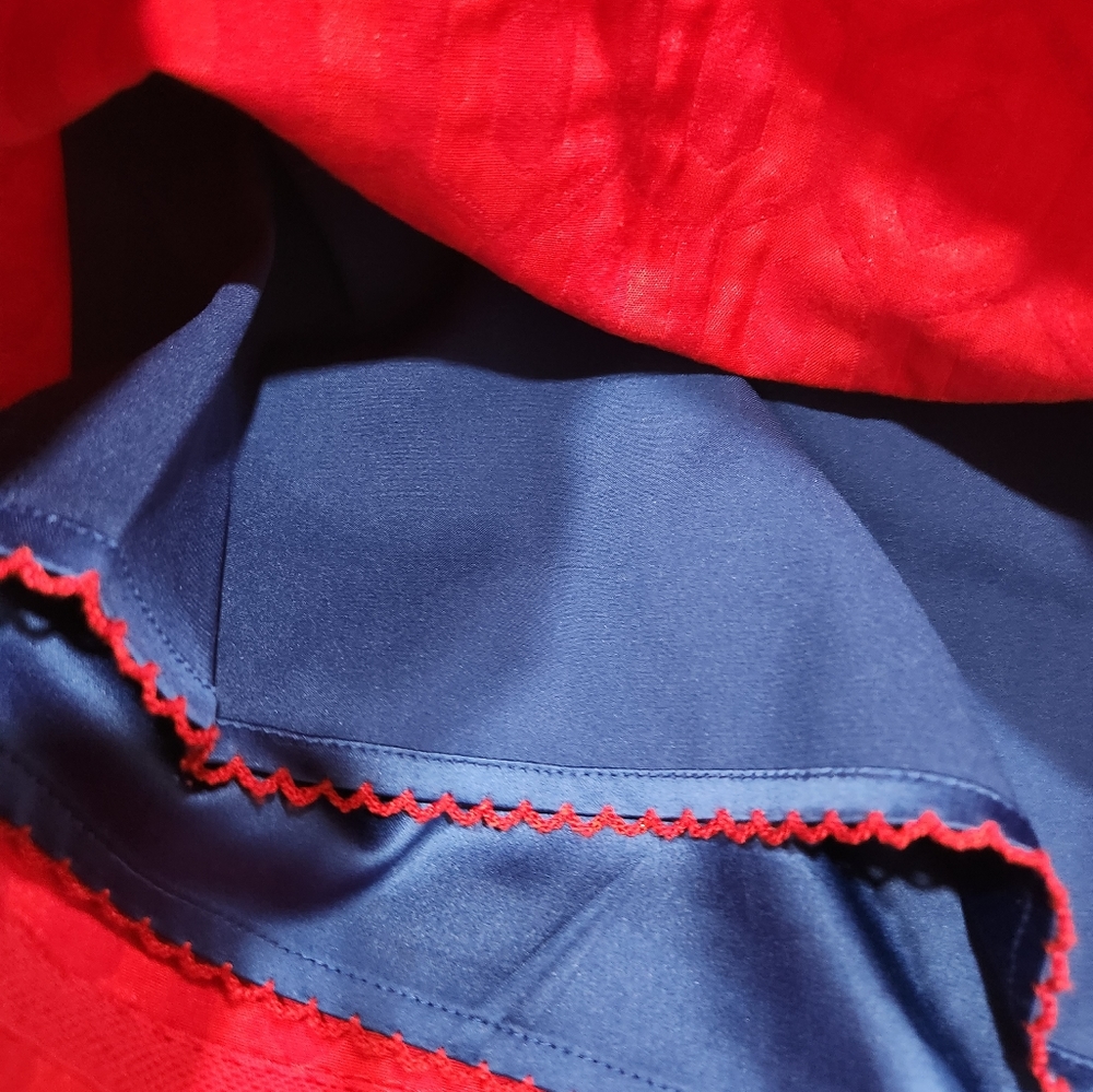Maeve Anthropologie Audra Cherry Red Pencil Skirt - Picture 8 of 8